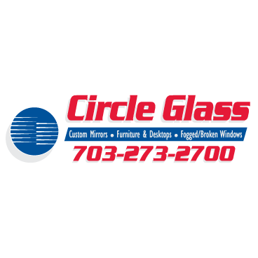 Circle Glass and Mirror Logo