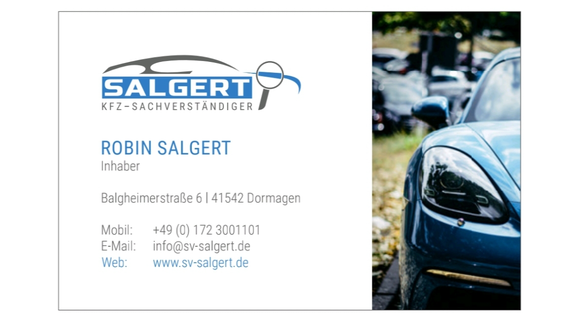 Salgert Kfz-Sachverständiger, Balgheimer Straße 6 in Dormagen