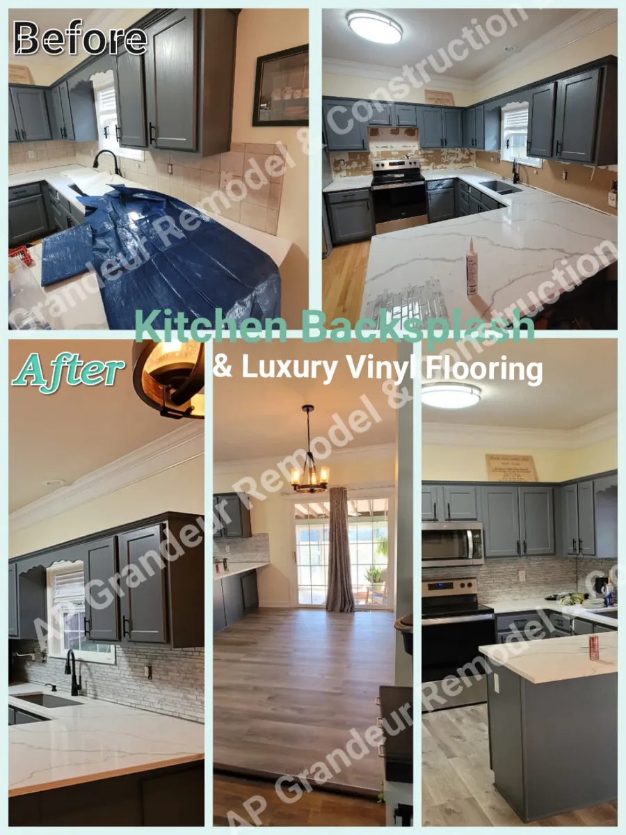 At AP Grandeur Remodel LLC, we provide comprehensive kitchen remodeling services designed to transform one of the most important spaces in your home. Our team focuses on delivering kitchens that are not only visually stunning but also highly functional for everyday living. We work with you to ensure that every aspect of your kitchen aligns with your personal taste and needs. Our goal is to create kitchens that serve as a welcoming centerpiece for both family life and entertaining guests.