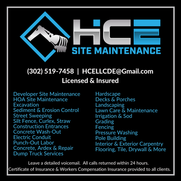 Images HCE Site Maintenance