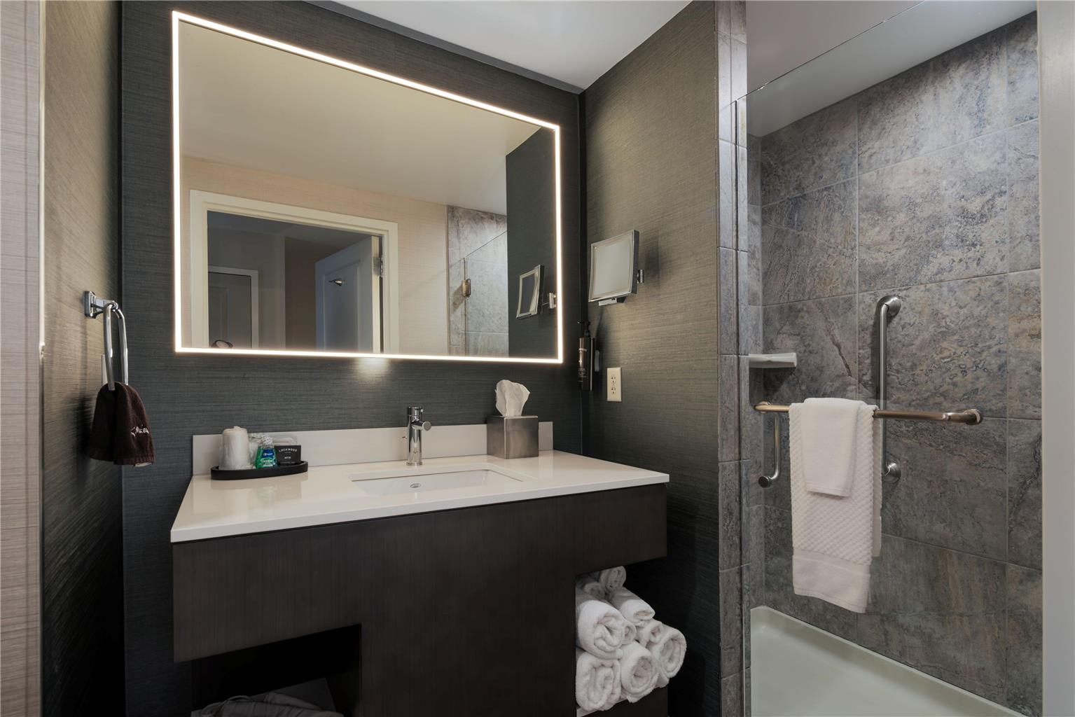 Guest room bath