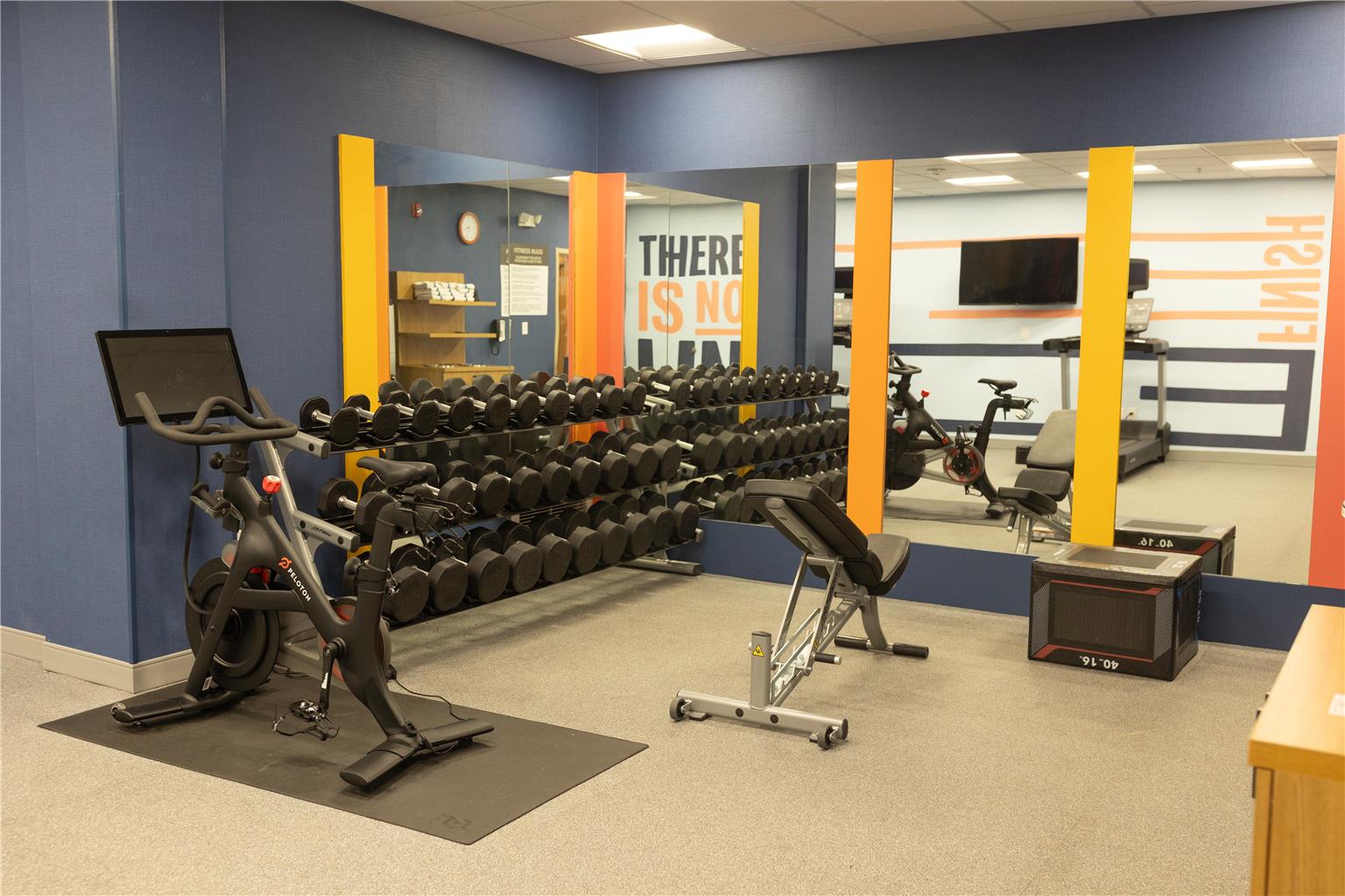 Health club fitness center gym