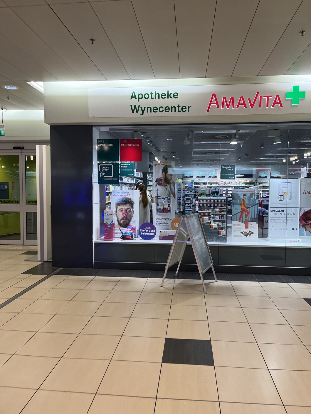 Amavita Apotheke Wynecenter, Wynecenter in Buchs