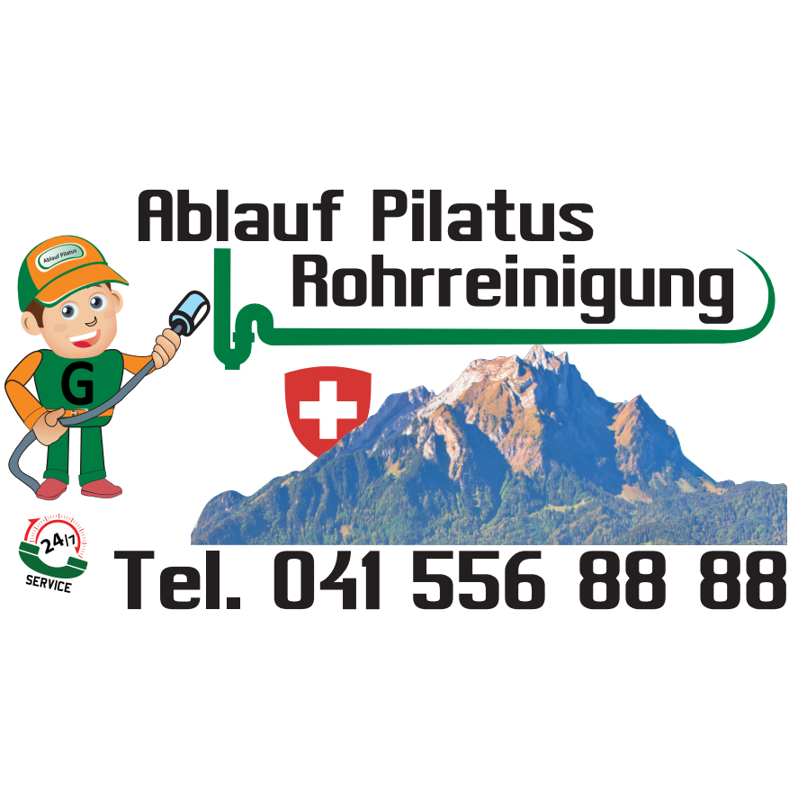 Ablauf Pilatus Rohrreinigung GmbH Logo