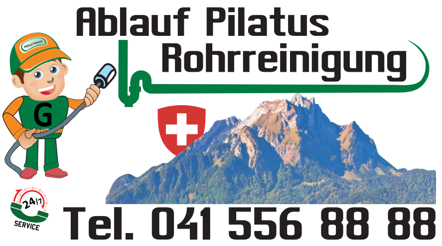Bilder Ablauf Pilatus Rohrreinigung GmbH