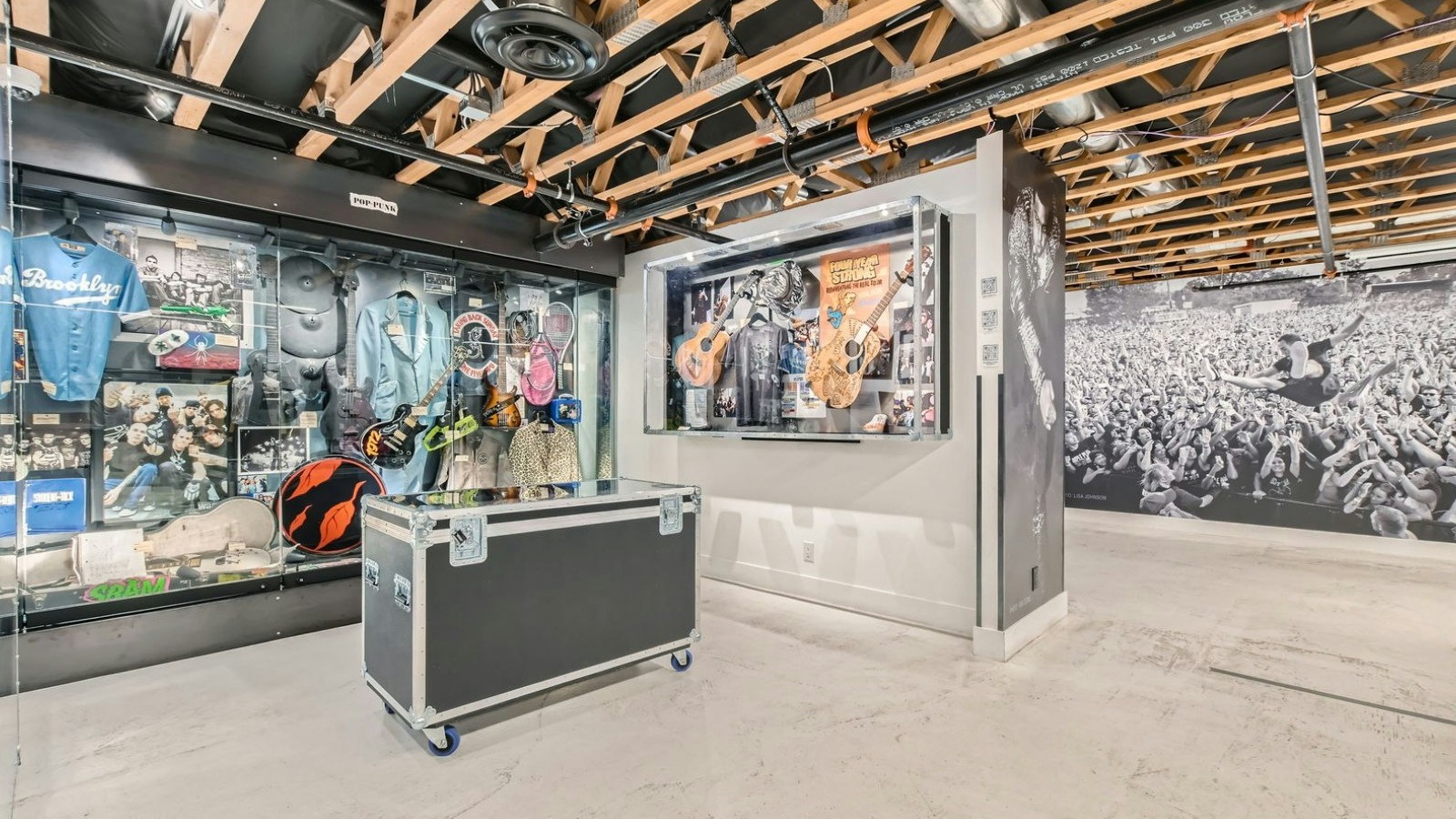 The Punk Rock Museum promotes alternative music education, punk culture immersion, and interactive historical exhibits.