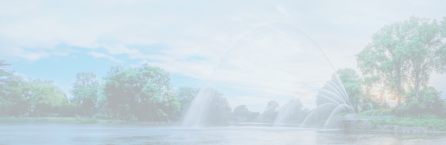 The Walter J. Blackburn Memorial Fountain in London, ON.