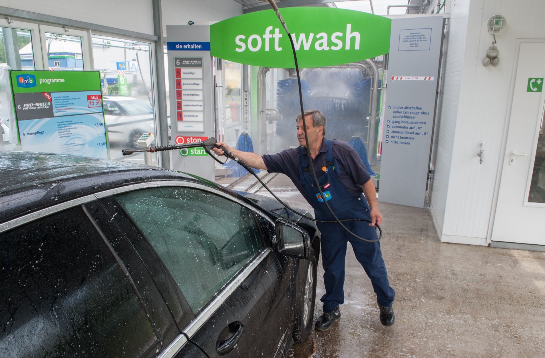 IMO Car Wash, Teltower Damm 284 in Berlin