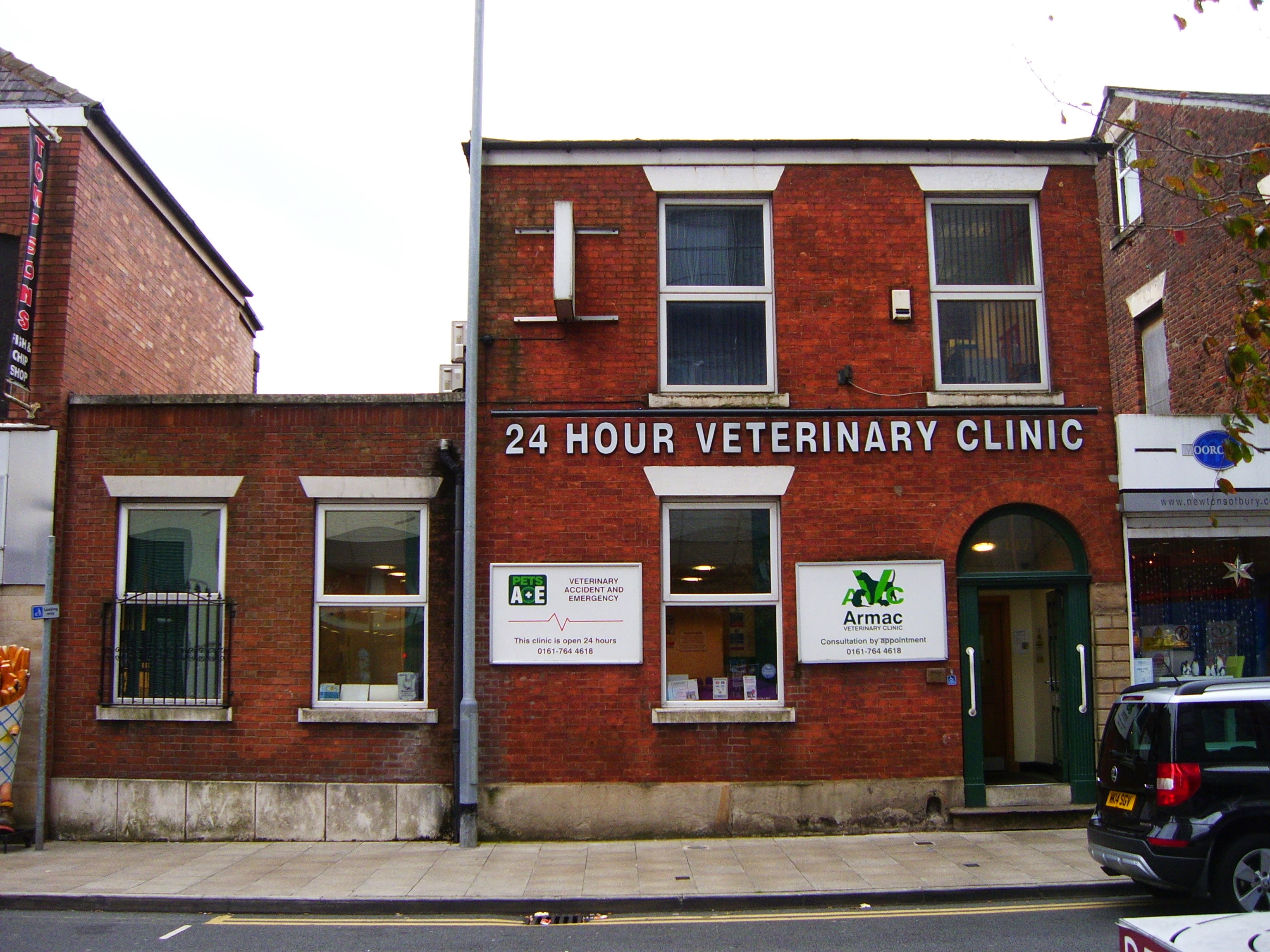 Armac Veterinary Group Ltd, Bury A&E Bury 01617 644618