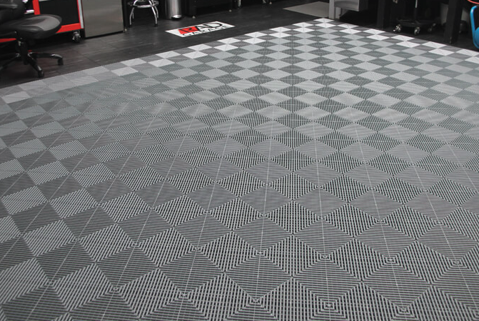 We are a Certified Dealer for Swisstrax flooring. That means no coatings that require days of prep, drying, and curing. Instead, you can have a customized garage floor in just a few hours! Swisstrax allows for airflow and easy drainage, keeping the surface clean and attractive. Do you want to brag about your garage floor? Call us today for a free consultation.