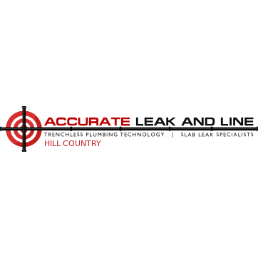 Accurate Leak &amp; Line Hill Country Logo