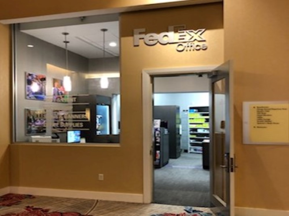 FedEx Office inside Hilton Orlando