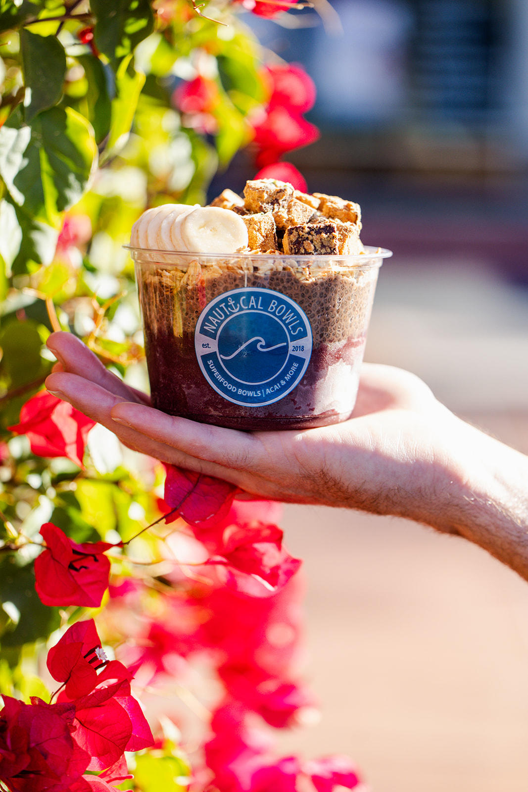 Come savor our mouthwatering Acai Bowls, Pitaya Bowls, and more, all made with fresh, gluten-free, dairy-free, soy-free, and 100% plant-based ingredients.