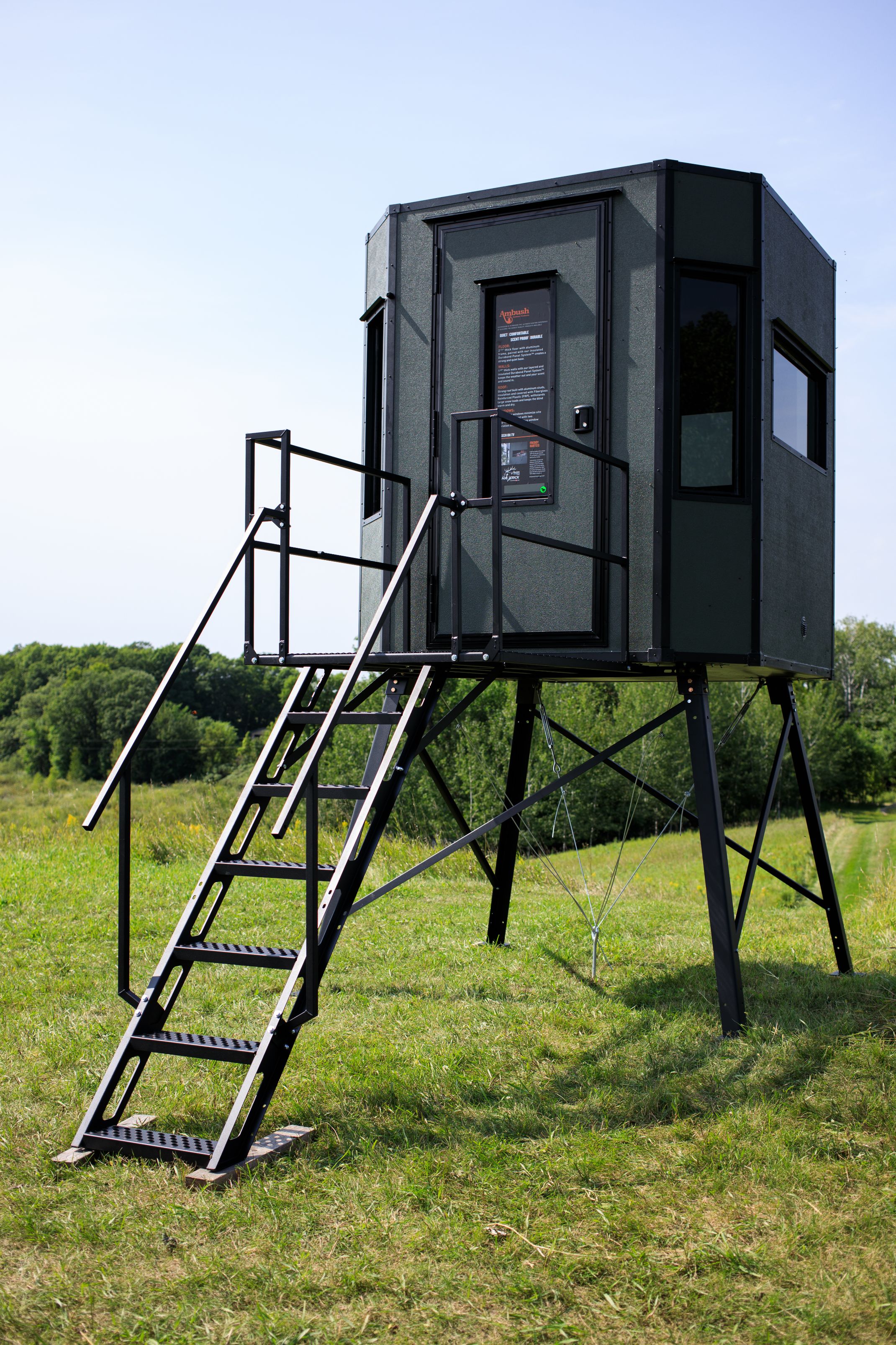 Ambush Stalker Hunting Blind with Elevation Kit