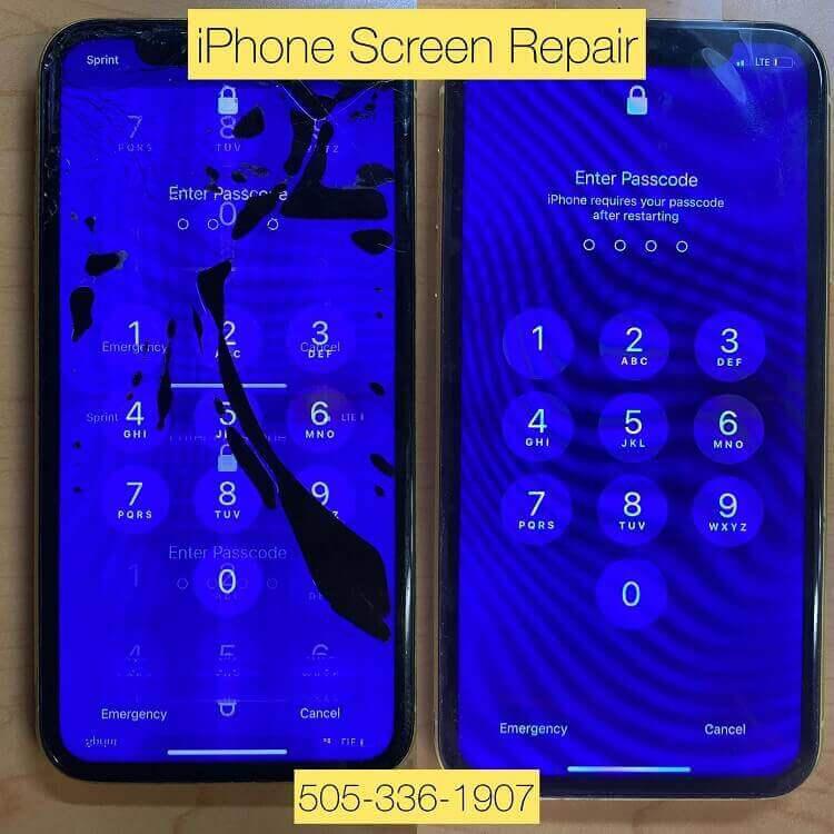 iPhone screen repair Albuquerque