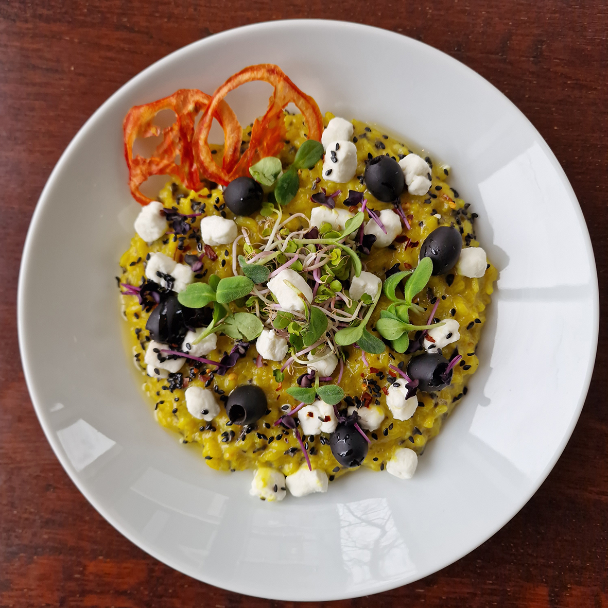 Oliven-Risotto