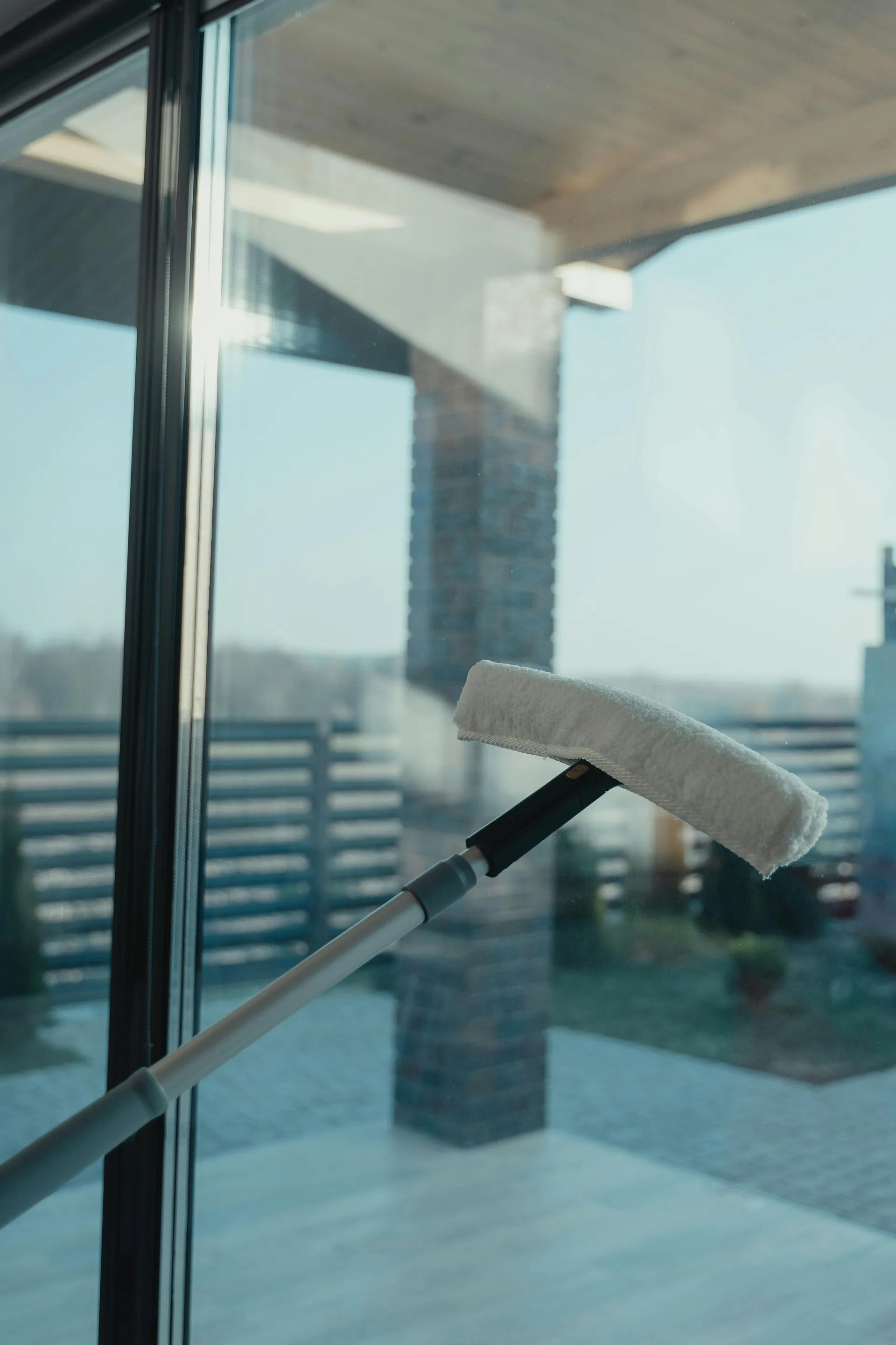 Professional residential window cleaning by Righteous Cleaning Service.