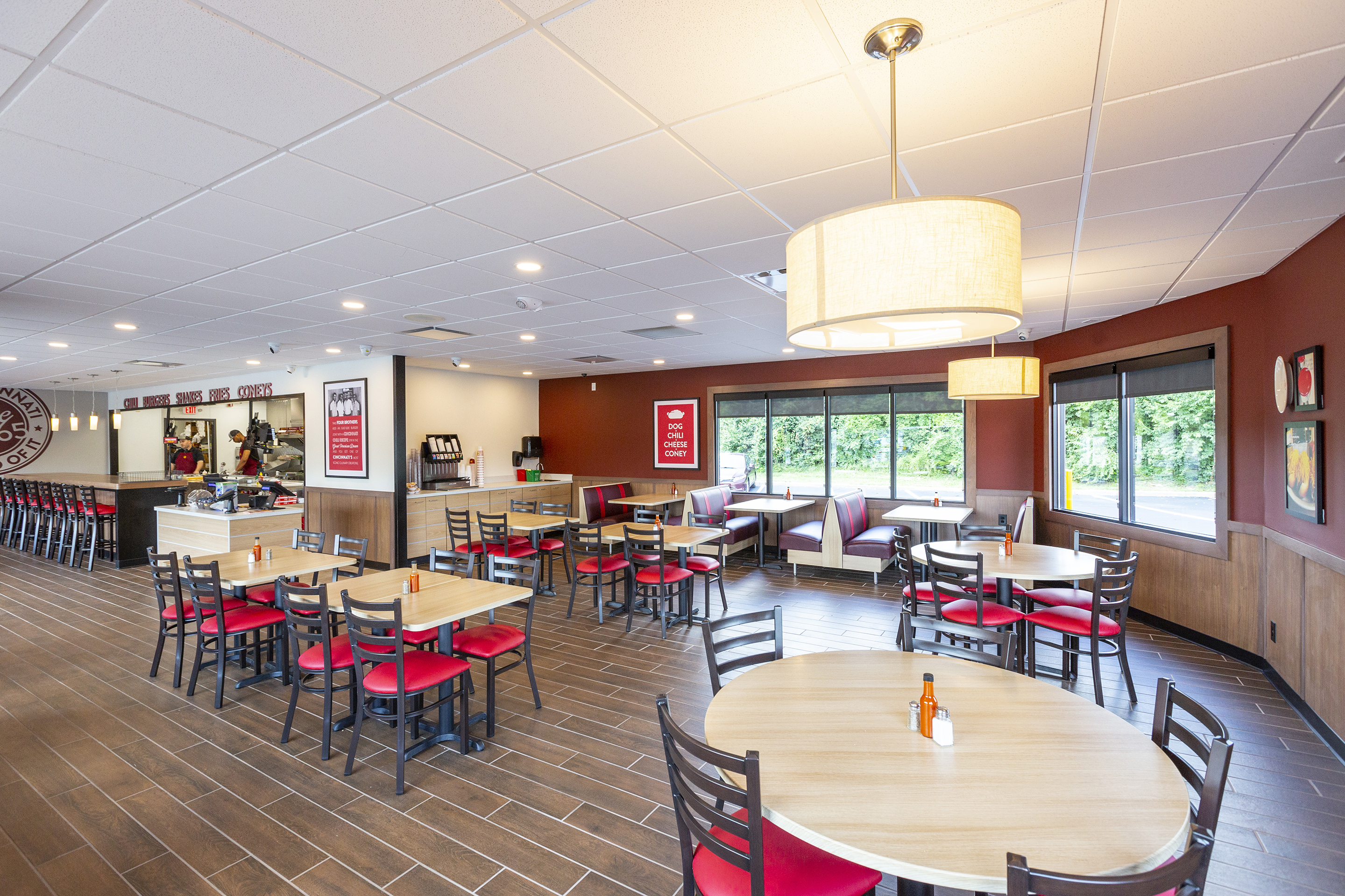 Gold Star Mitchell's newly remodeled interior. 