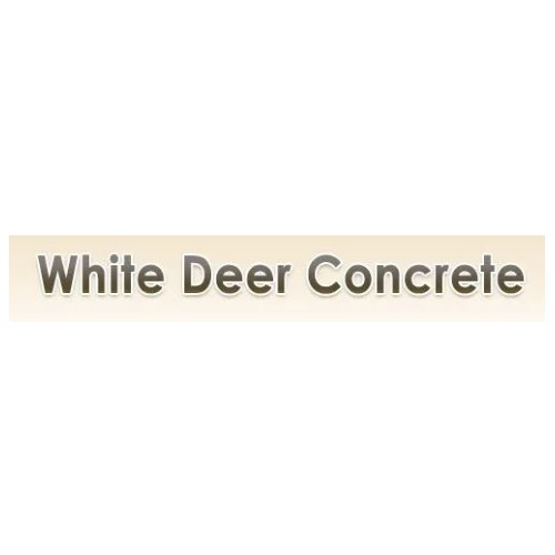 White Deer Concrete Logo