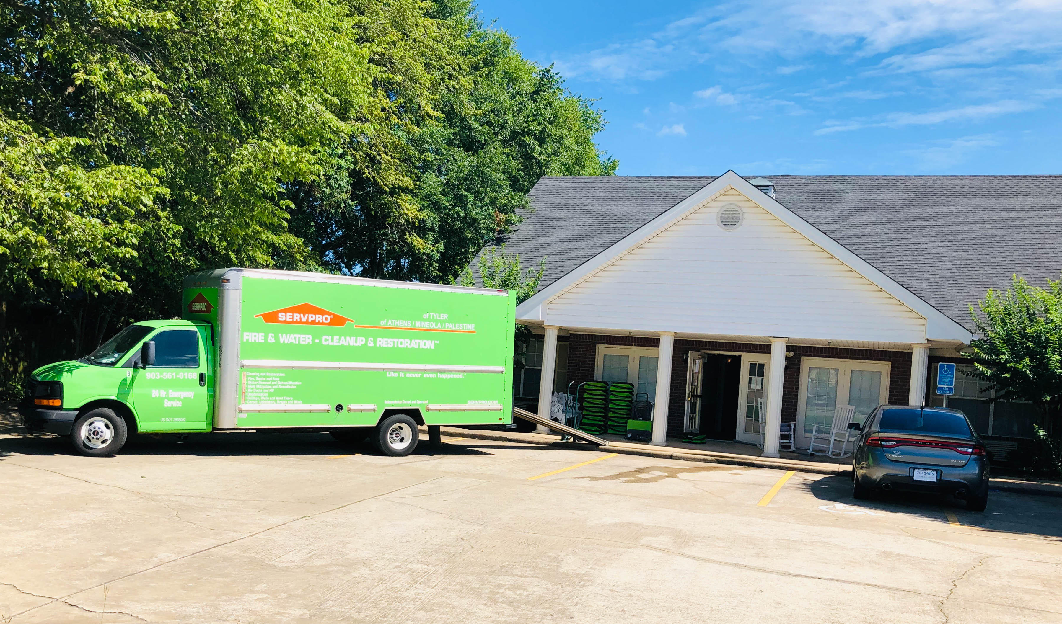 At SERVPRO of Tyler we are a large loss firm. That means no matter the size of your commercial structure, we've got you covered - 24/7/365! Have Questions? Call Us Today: (903) 561-0168