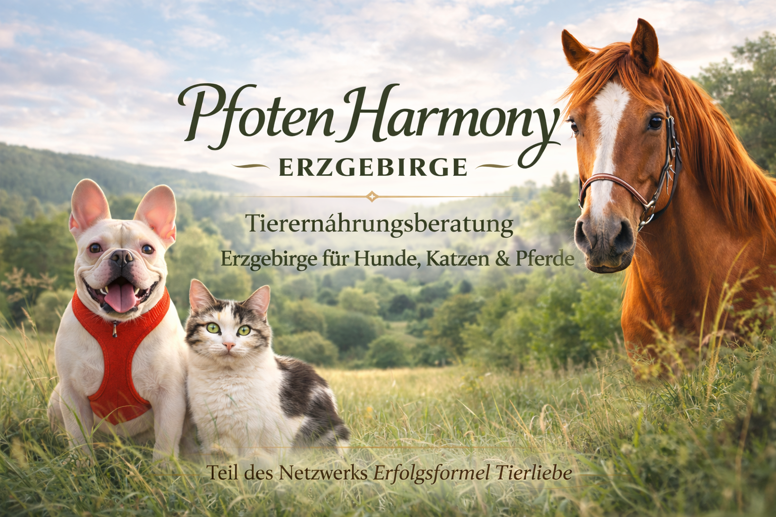 Pfoten Harmony Erzgebirge-Mobile Tierernährungsberatung für Hunde,Katzen &Pferde in Raschau-Markersbach