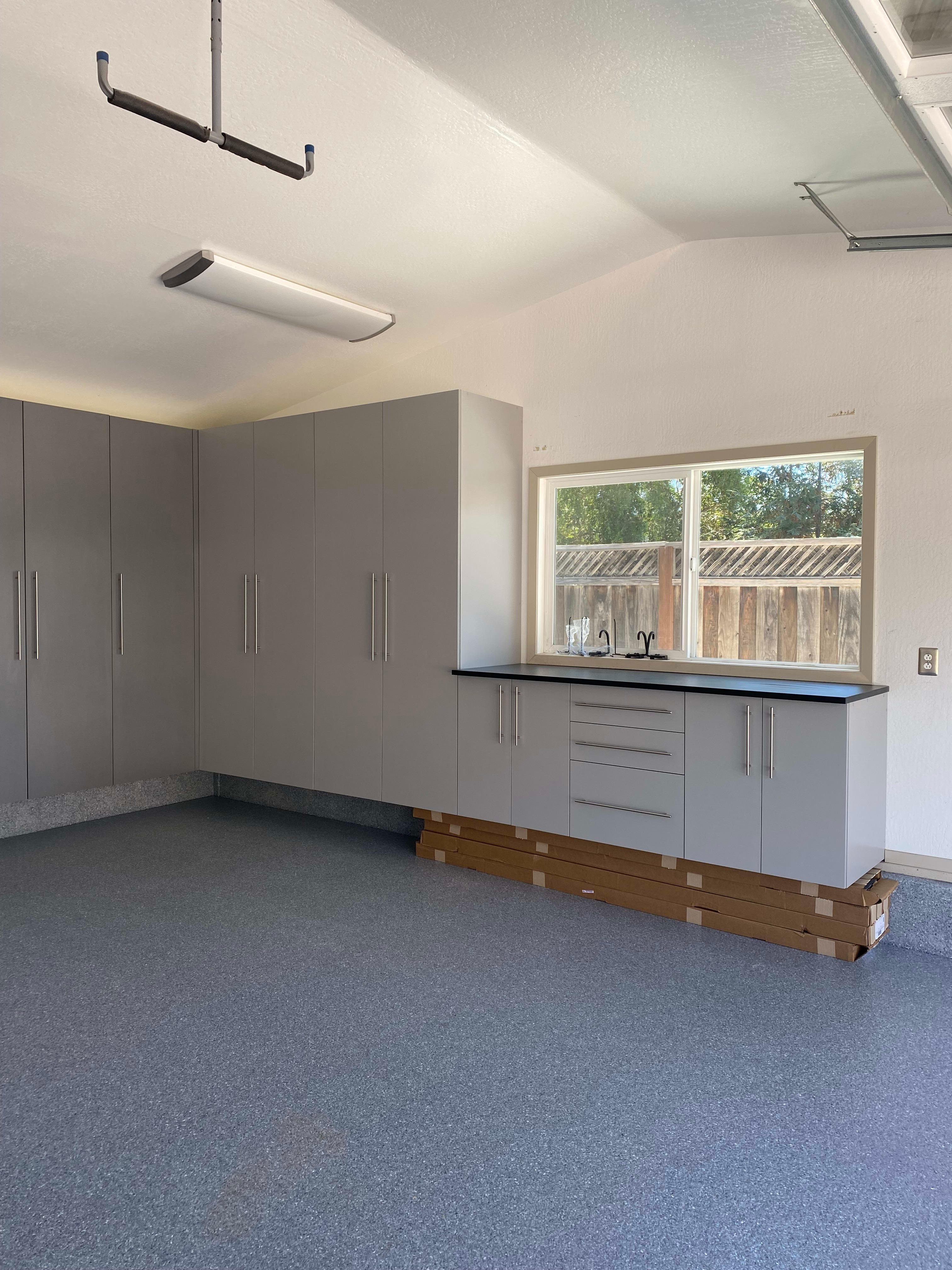 Custom storage solution by Premier Garage of the Bay Area