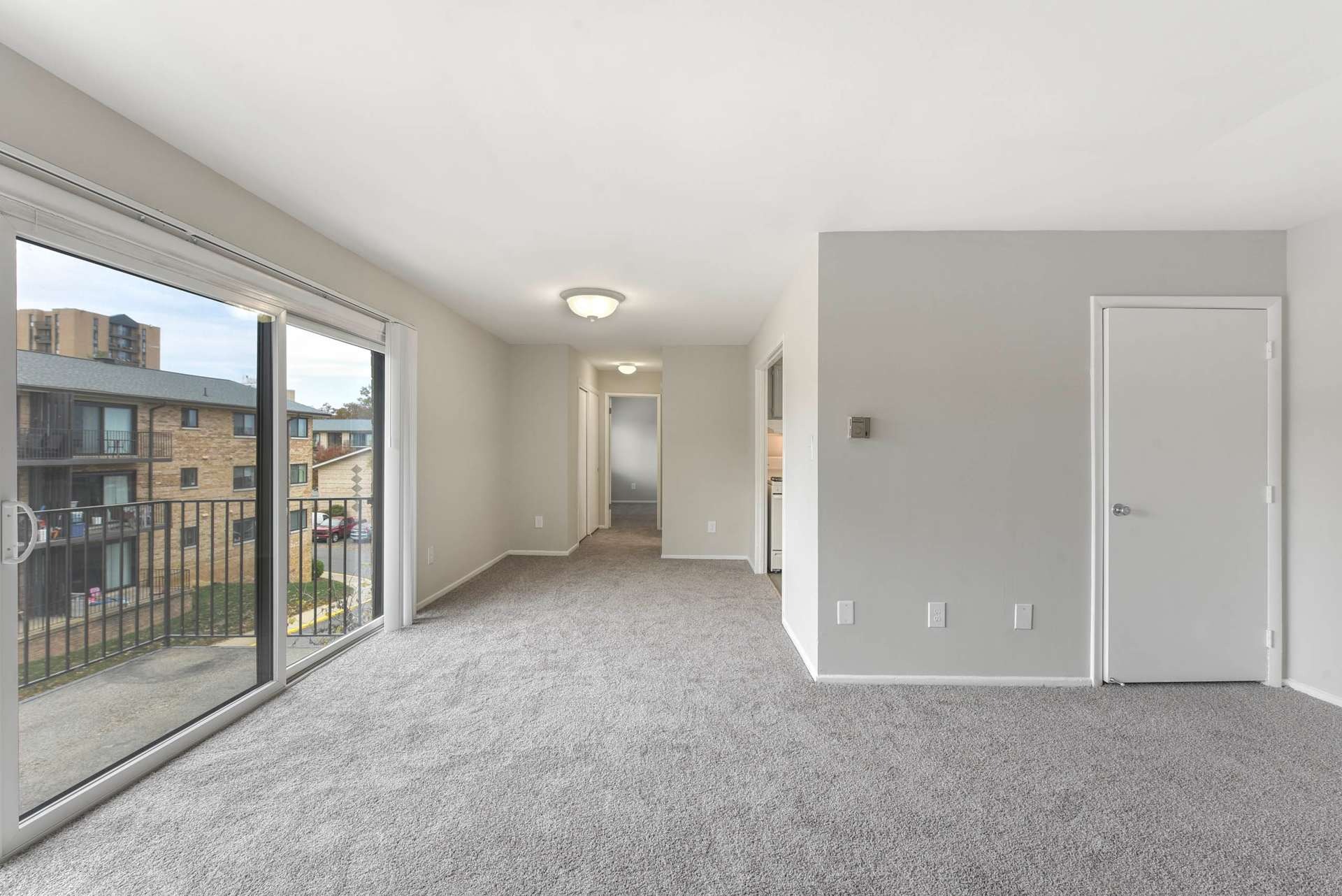 Carpeted Living Area