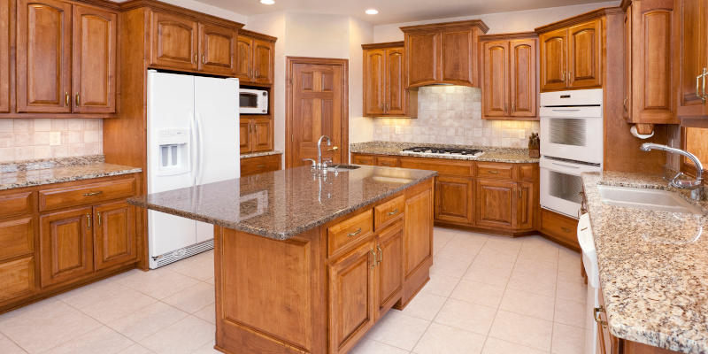 Enhance the beauty and functionality of your kitchen with custom cabinets.