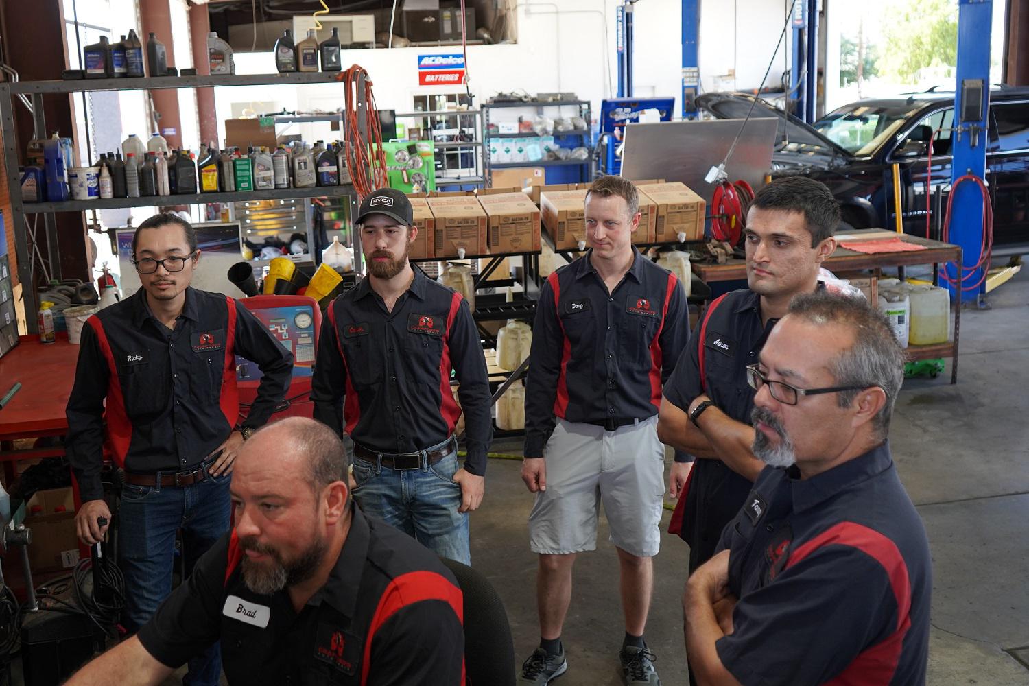 Certified Expert Technicians at Crawford's Auto Repair, Chandler, Gilbert, Sun Lakes, and nearby areas