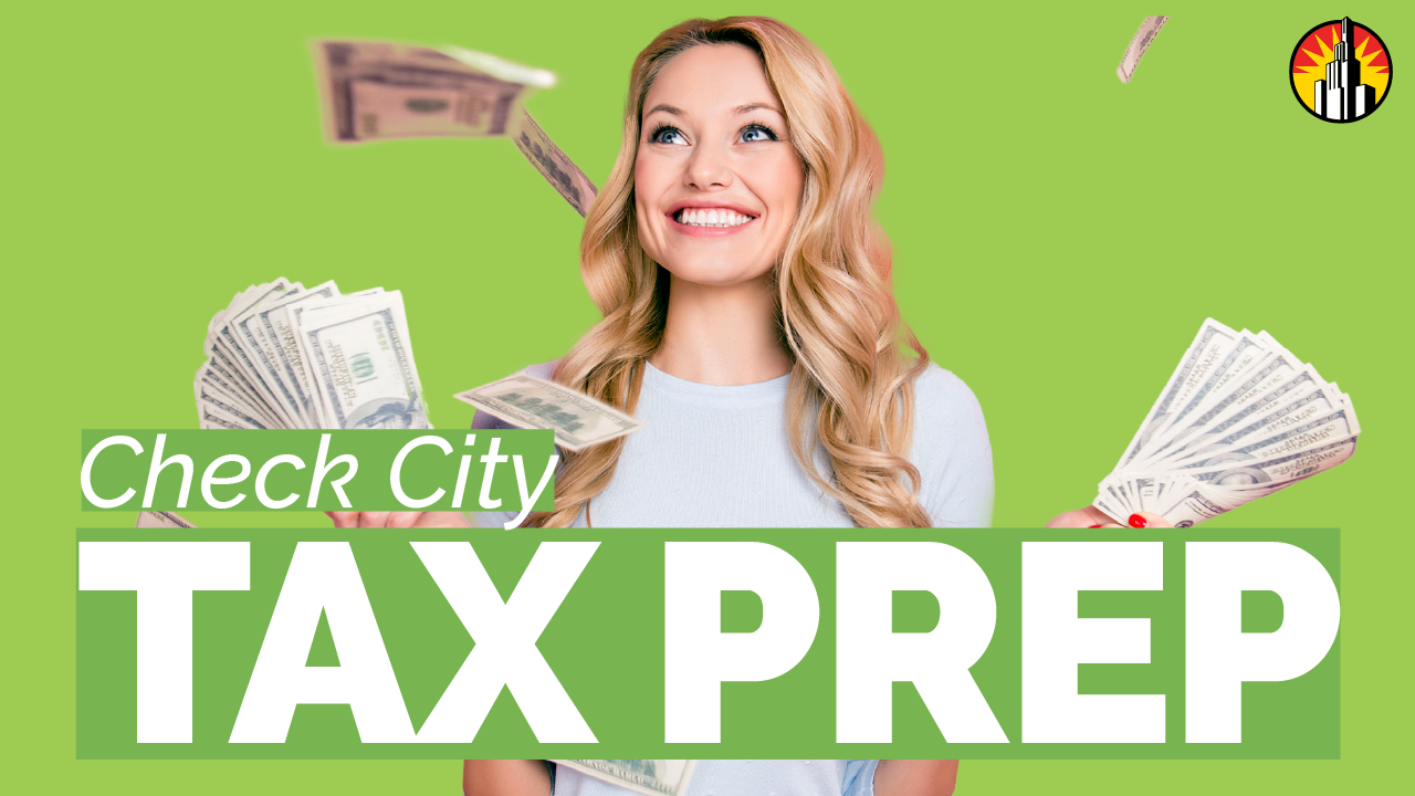 We offer tax preparation at all of our locations in the Richmond, Virginia area. Stop by Check City today for all your tax preparation card needs!