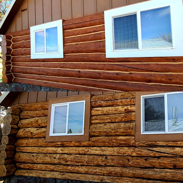 Images Norse Log Home Restoration