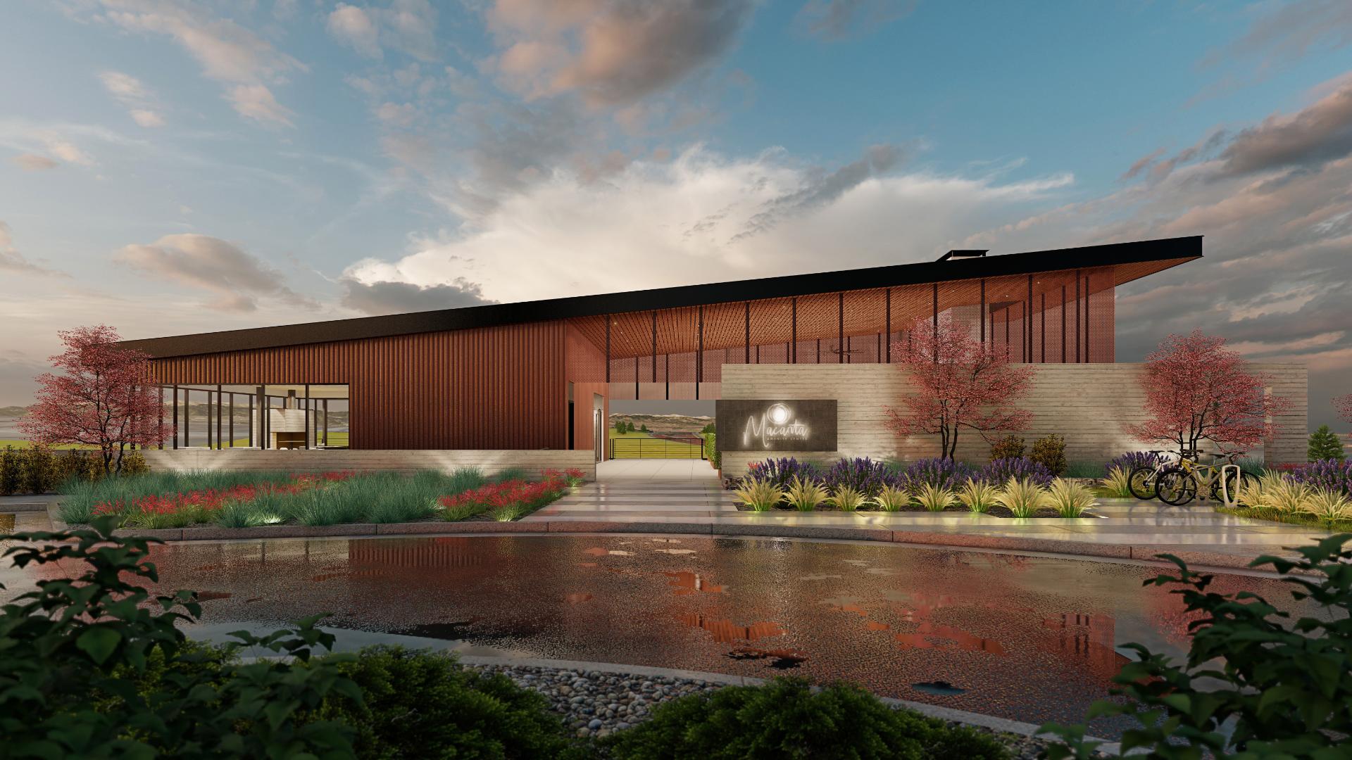 The Spoke Amenity Center exterior