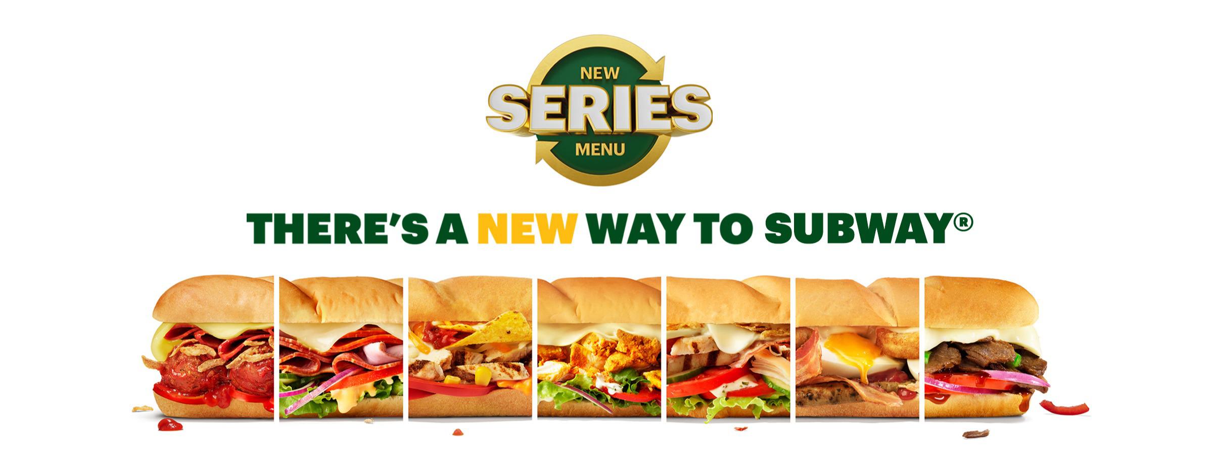 Subway moves away from 'create your own' sandwiches with 'Series Menu' 