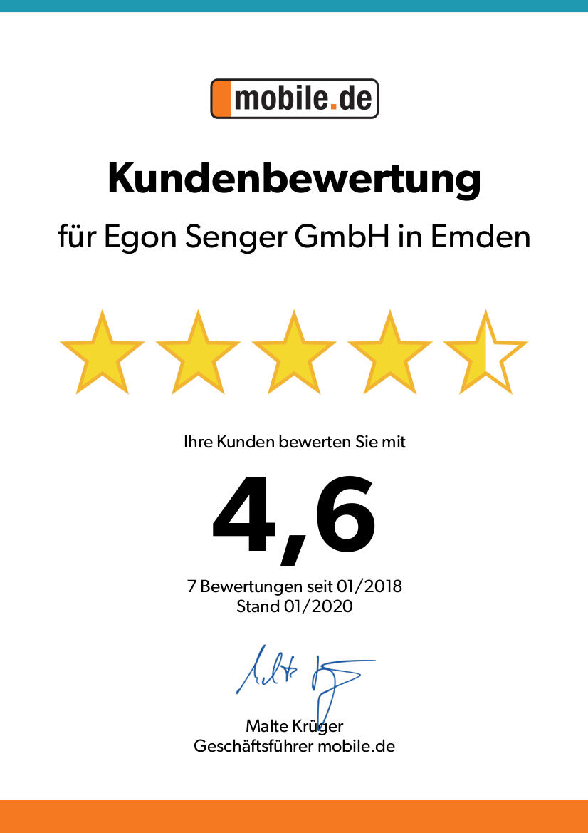 Mercedes Benz Smart Verkauf Service Egon Senger Gmbh Emden Adresse Kontakt