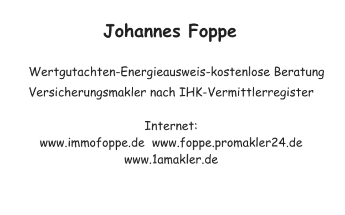 Immobilien Grafschaft Bentheim Johannes Foppe, Lingener Straße 50 in Nordhorn