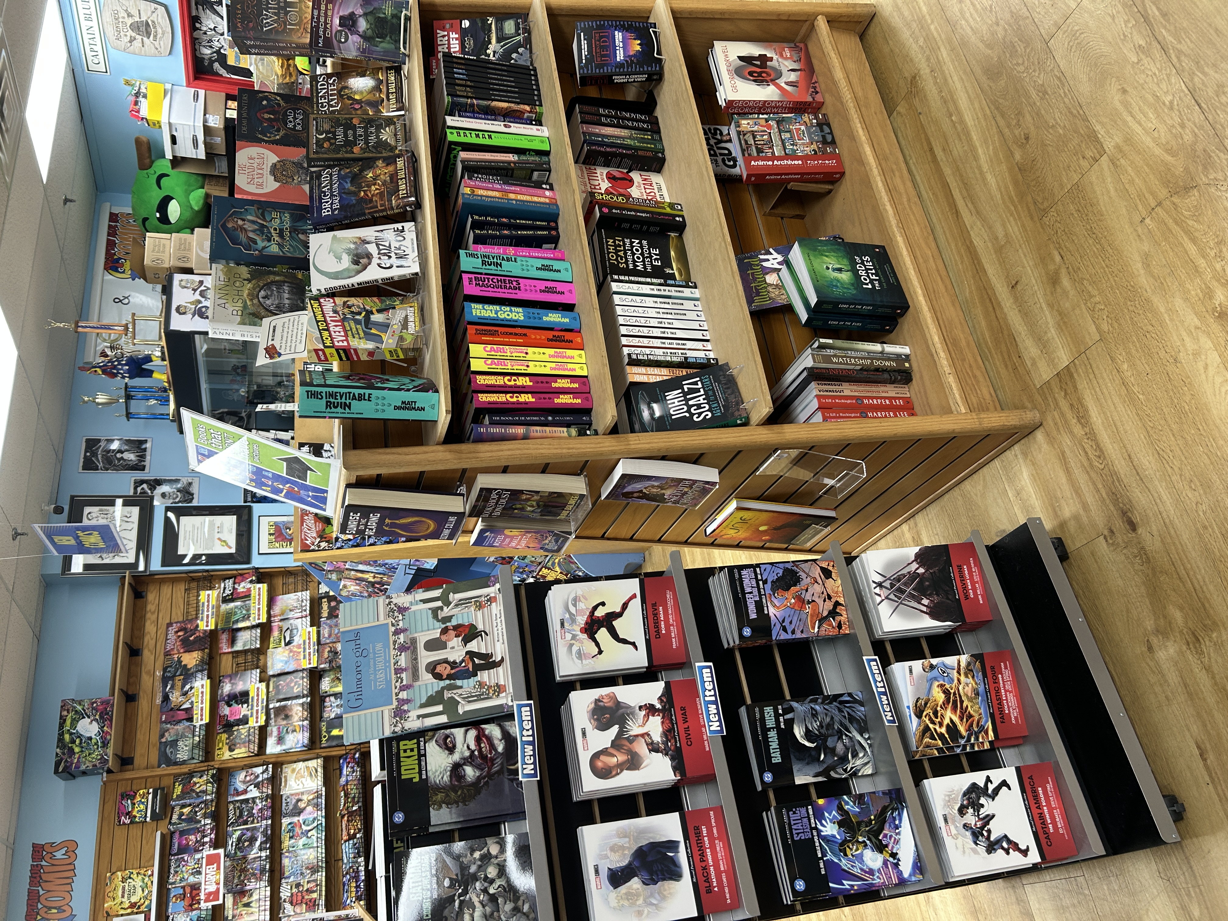 Some prose and compact format titles