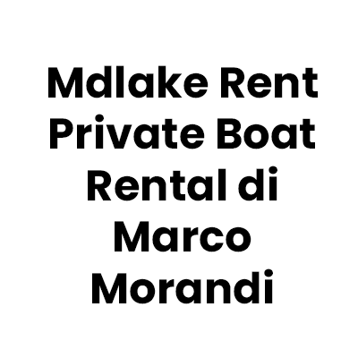 Mdlake Rent Private Boat Rental Logo