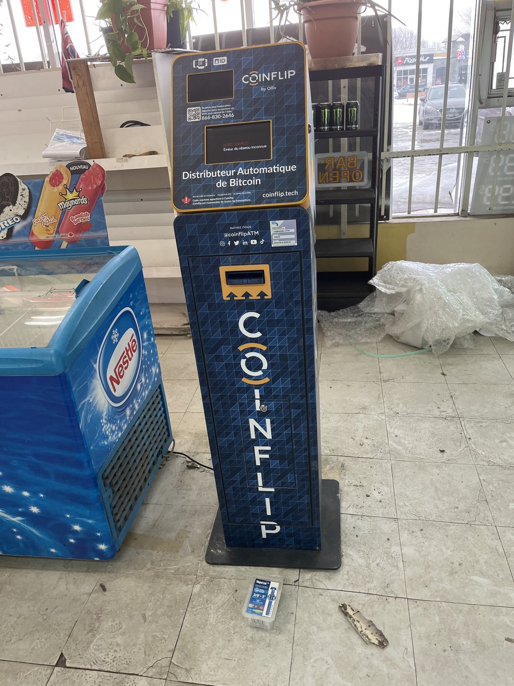 Images CoinFlip Bitcoin ATM - Depanneur Le Mini Marche Rapide (Montreal)