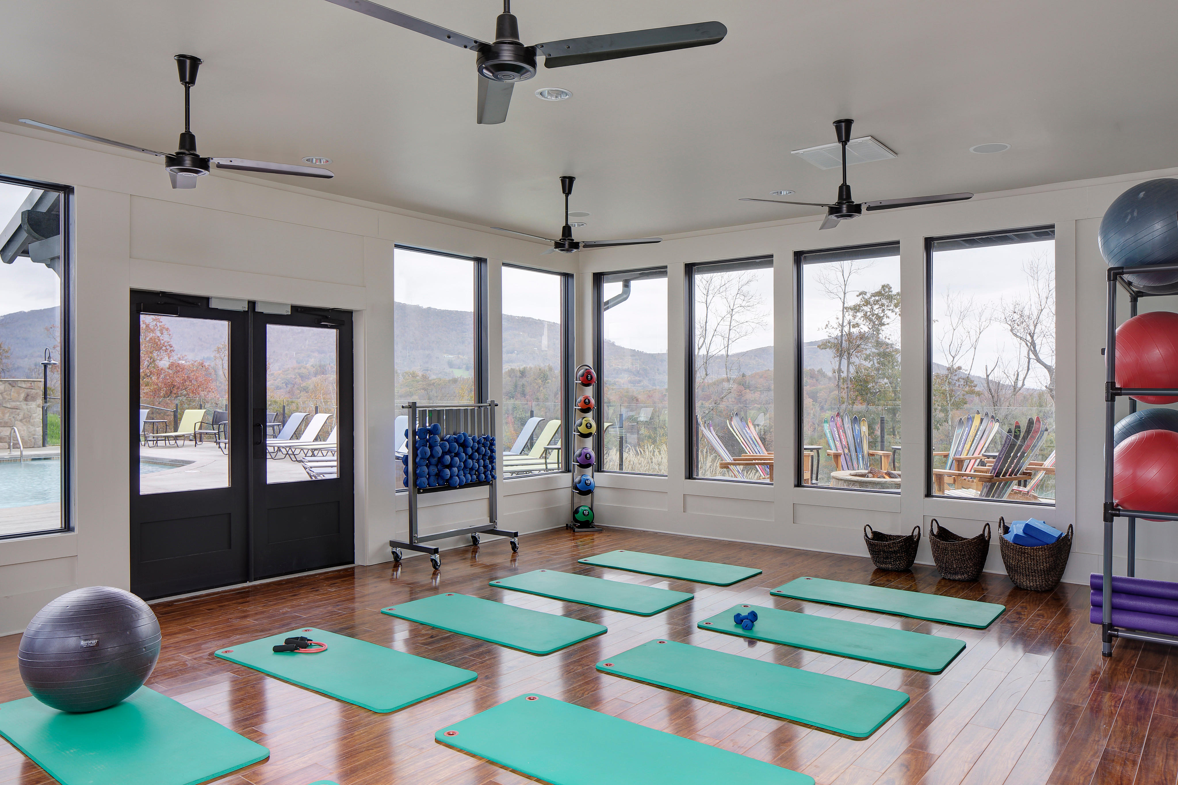 Yoga studio