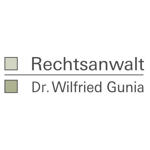 Logo Rechtsanwalt Dr. Wilfried Gunia