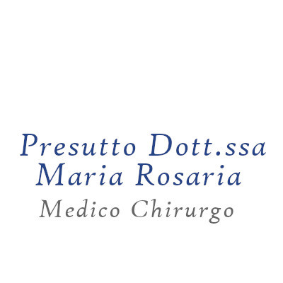 Presutto Dr.ssa Maria Rosaria