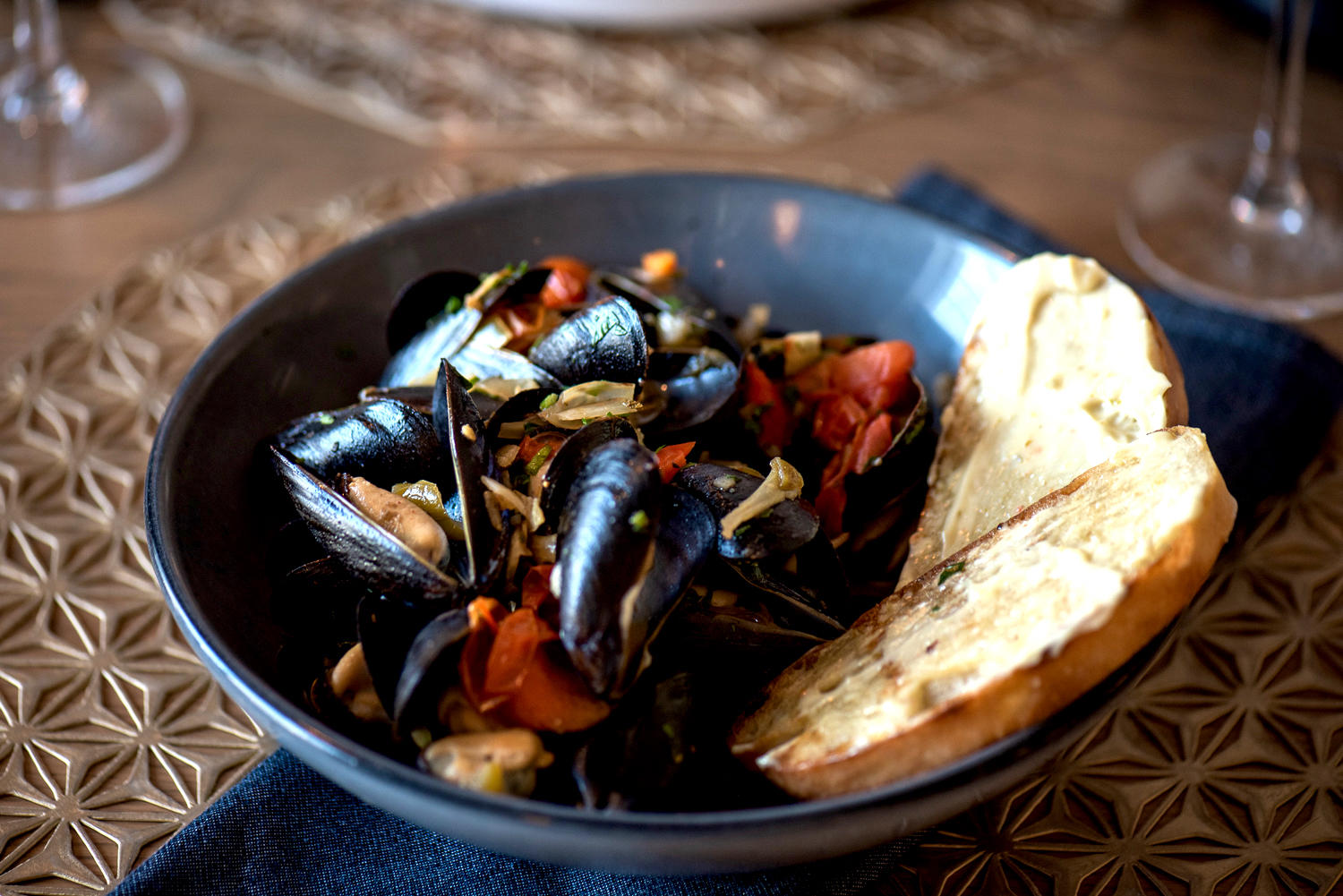Mussels Giardiniera