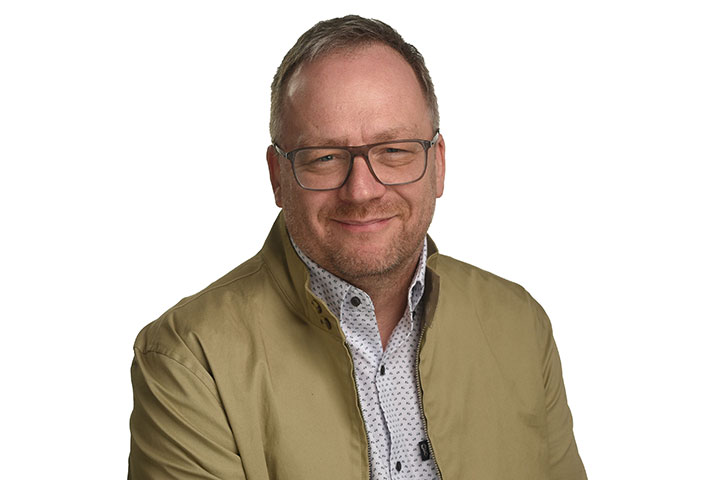 Martin Jeffery, Retail Director in our Lancaster store