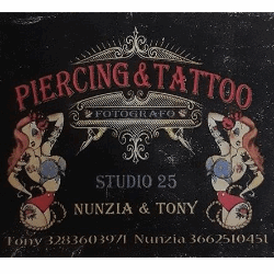 Studio 25 Piercing E Tattoo e Studio Fotografico S.P.Q.R Logo