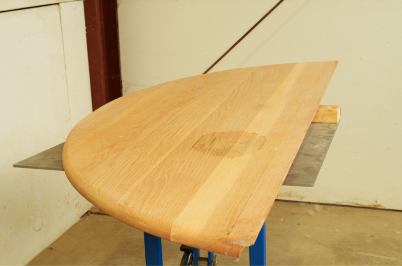 Table Top With Stain - Angled View