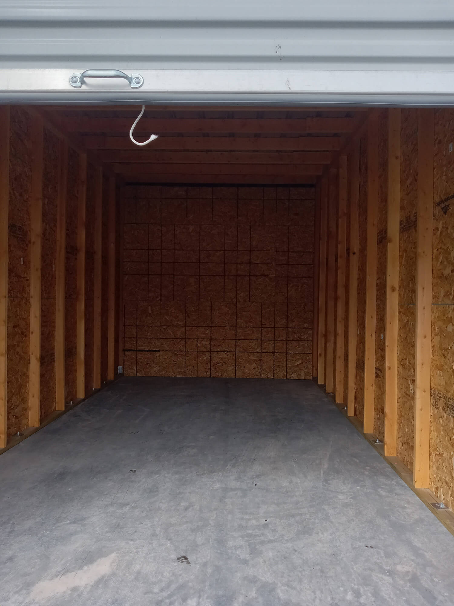 Interior of Storage Unit