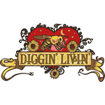 Diggin' Livin' Natural Foods, Farm, & Eatery Logo