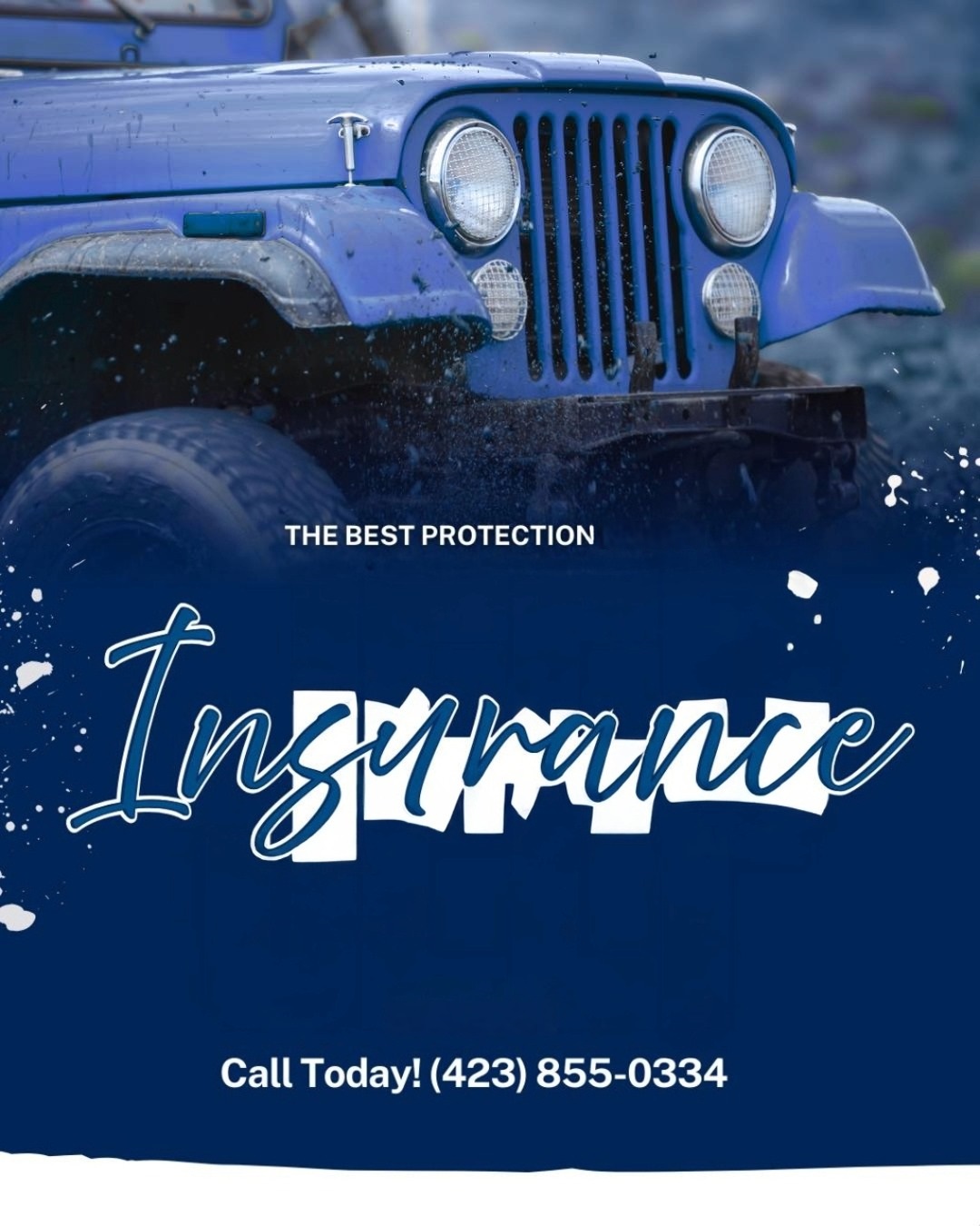 If it gets muddy, climbs rocks, and attracts Mayhem.... we insure it.