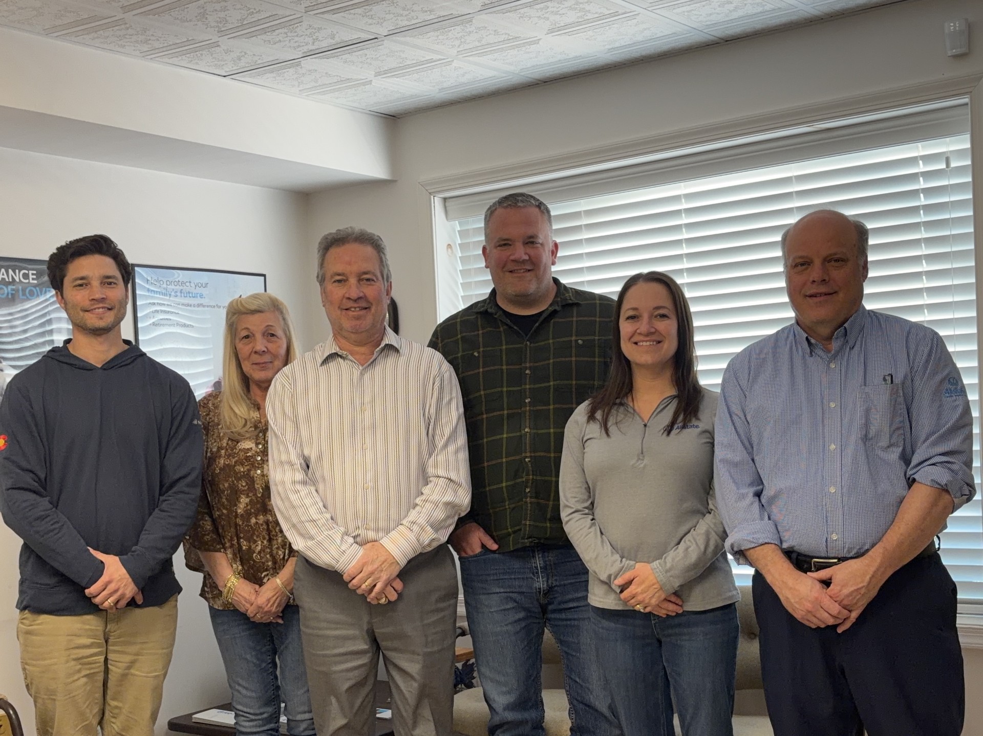 Our TEAM - L to R: Jon, Deb, Bill, Dan, Tara and Rich