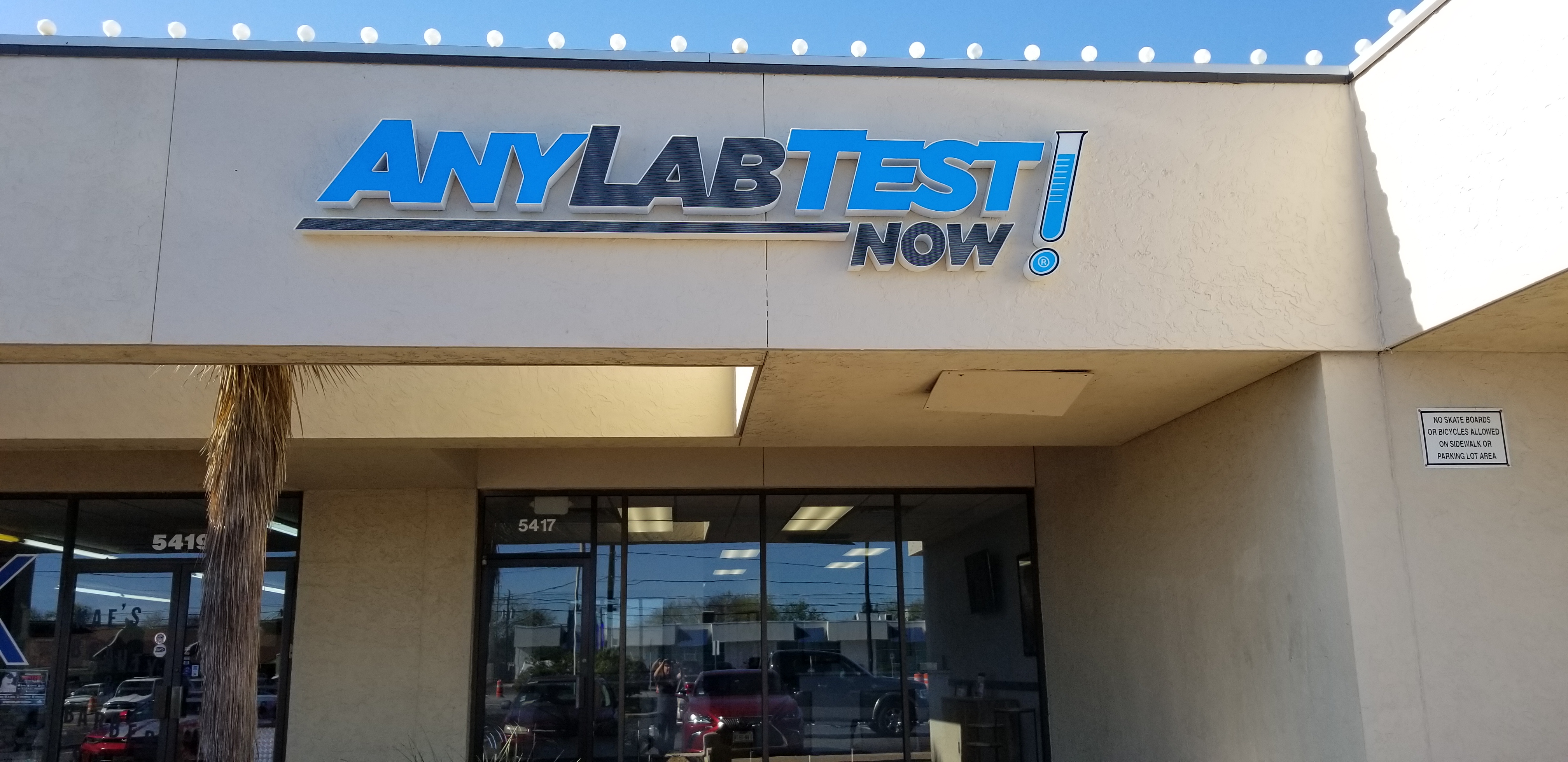 AnyLabTestNow Sign